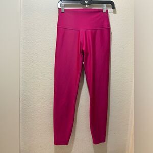Alo Yoga Women's Pink High-Waist Dash Legging, Size Small